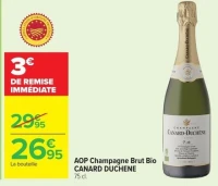 AOP Champagne Brut Bio CANARD DUCHENE