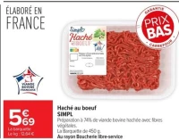 Haché au boeuf SIMPL