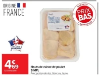 Hauts de cuisse de poulet SIMPL