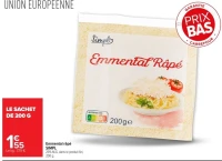 Emmental râpé SIMPL