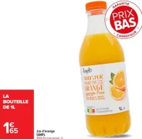 Jus d'orange SIMPL