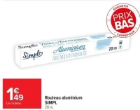 Rouleau aluminium SIMPL