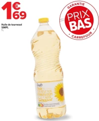Huile de tournesol SIMPL