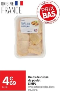 Hauts de cuisse de poulet SIMPL