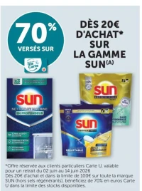 La gamme Sun