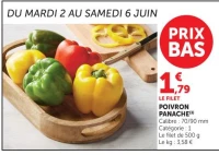 Poivron panaché