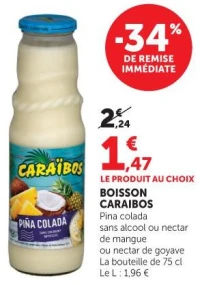 Boisson Caraïbos