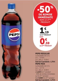 Pepsi Regular / Pepsi Max