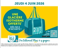 Une glacière isotherme offerte dès 50 € d'achats