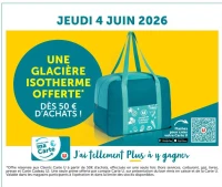 Glacière isotherme offerte