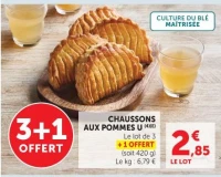 Chaussons aux pommes U