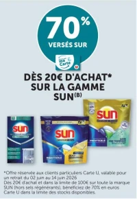 Gamme Sun