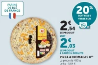 PIZZA 4 FROMAGES U