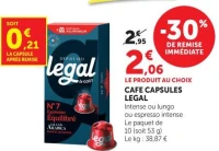 CAFE CAPSULES LEGAL