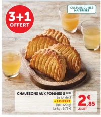 CHAUSSONS AUX POMMES U