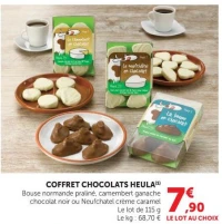 COFFRET CHOCOLATS HEULA