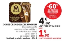 CONES CREME GLACEE MAGNUM