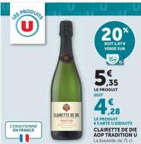 CLAIRETTE DE DIE AOP TRADITION U