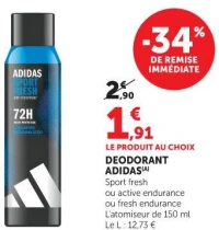 DEODORANT ADIDAS