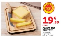 Comté AOP Fruité