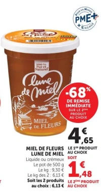 Miel de Fleurs Lune de Miel