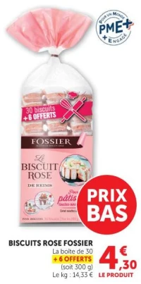 Biscuits Rose Fossier