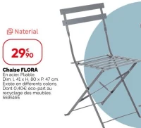 Chaise FLORA