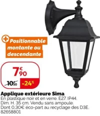 Applique extérieure Sima