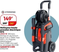 Nettoyeur haute pression électrique ST5 Sterwins