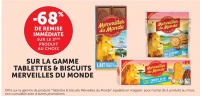 Tablettes & Biscuits Merveilles du Monde