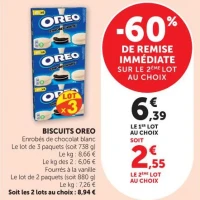 BISCUITS OREO