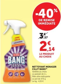 Nettoyant ménager Cillit Bang