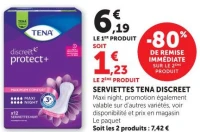SERVIETTES TENA DISCREET