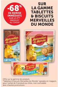 Merveilles du Monde Tablettes & Biscuits