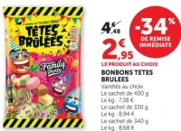 Bonbons Tetes Brulees