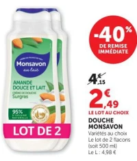 DOUCHE MONSAVON