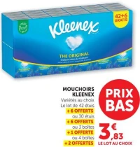 MOUCHOIRS KLEENEX