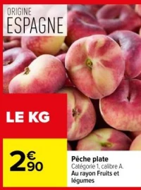 Pêche plate
