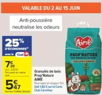 Granulés de bois Prop'Nature Aimé