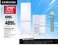Réfrigérateur combiné Samsung RB33B610EWW