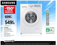 Lave-linge Samsung WW11DG5B25TH