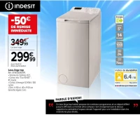 Lave-linge top Indesit