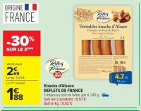 Knacks d'Alsace Reflets de France