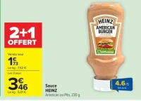Sauce Heinz American ou Pita