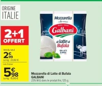 Mozzarella di Latte di Bufala Galbani
