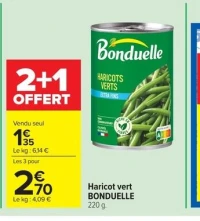 Haricot vert Bonduelle