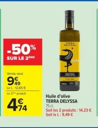 Huile d'olive TERRA DELYSSA