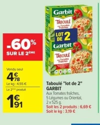 Taboulé "lot de 2" GARBIT