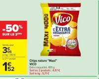 Chips nature 'Maxi' VICO