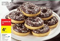 12 donuts au chocolat